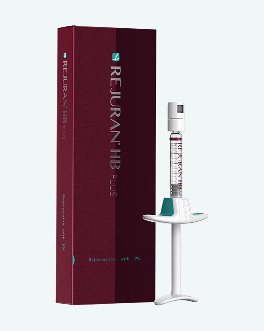 리쥬란 HB 플러스 정품 상자와 주사기